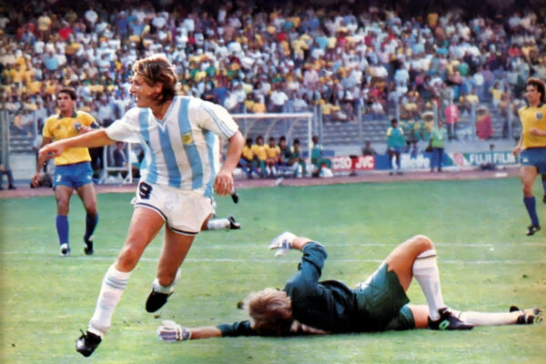 Brasil e Argentina Copa 1990