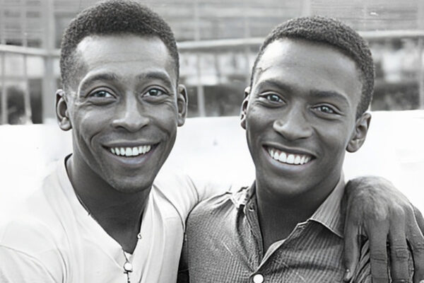 Pelé e Luis Carlos Feijão