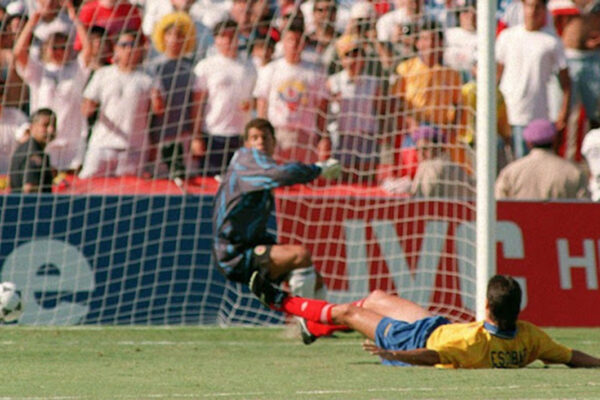 Andrés Escobar, gol contra