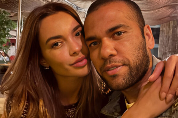 Joana Sanz e Daniel Alves