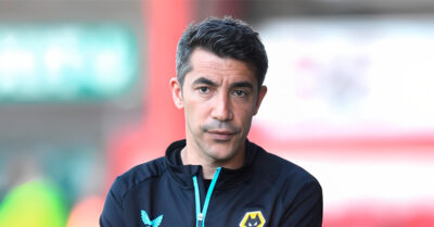 Bruno Lage no Wolverhampton (Reprodução / Web)