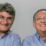 Cléber Machado e Galvão Bueno (Divulgação / Globo)