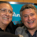 Galvão Bueno e Cléber Machado (Reprodução / Web)