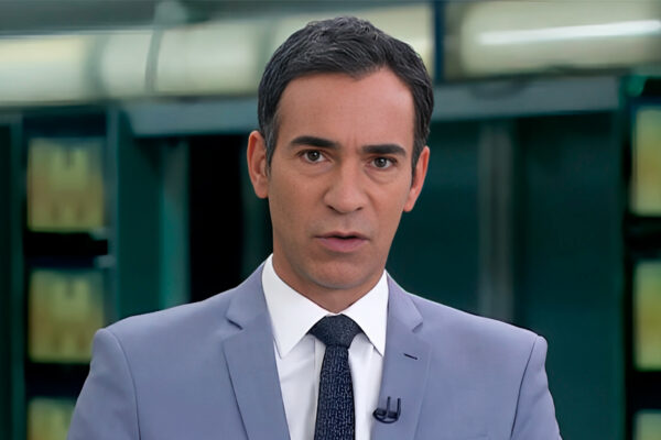 César Tralli no Jornal Hoje