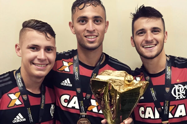 Léo Duarte, Arthur e Matheus Sávio