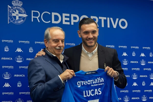 Lucas Pérez no Deportivo de La Coruña