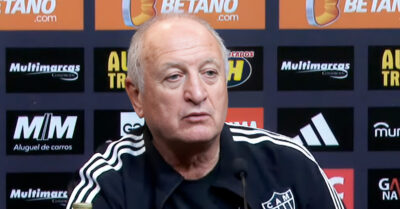 Felipão no comando do Atlético Mineiro (Reprodução / Web)