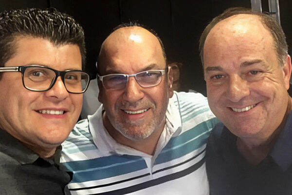 Odinei Ribeiro, Guido Bortolomasi e Edson Callegares