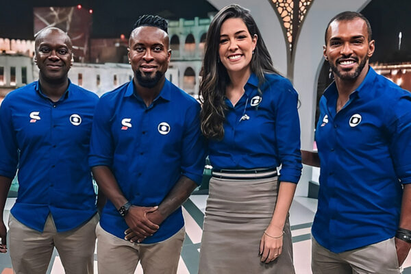 Paulo Cesar de Oliveira, Zé Roberto, Renata Silveira e Richarlyson