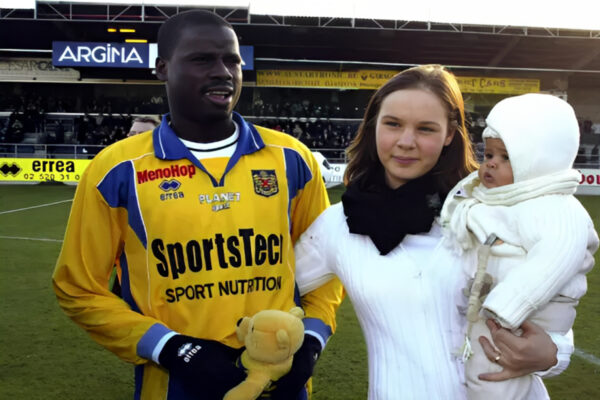 Emmanuel Eboué e a ex-esposa