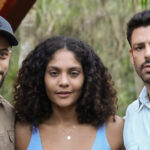 Paulo Lessa, Barbara Reis e Cauã Reymond em Terra e Paixão (Reprodução / Globo)